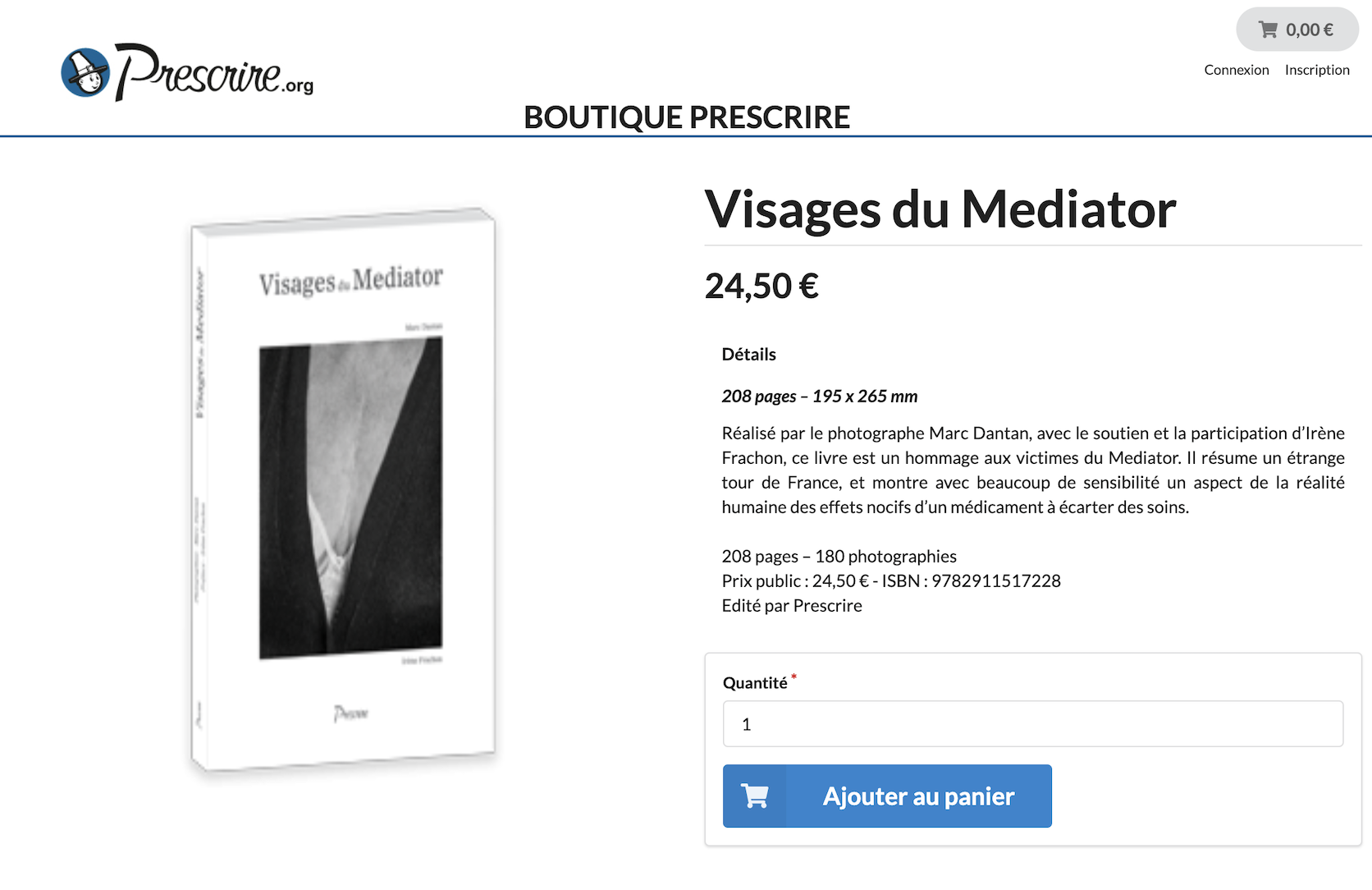 Prescrire Shop